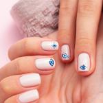 Artikel Göz Tırnak Dövmesi Tırnak Tattoo Nail Art Tırnak Sticker