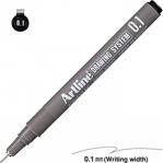 Artline 0.1 Mm Siyah Çizim Kalemi