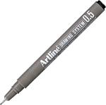 Artline Çizim Kalemi 0.5 Siyah