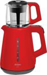 Arzum Ar3061 Çaycı Kırmızı 1700 W Cam Demlikli Çay Makinesi