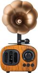 As90 Nostaljik Mini Radyo Gramofon Bluetooth/Radyo/Usb/Sd Speaker