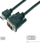 Assmann Ak-330300-050-S Hdmi Dvi-D Adaptör Kablosu, Hdmi Tip A Erkek - Dvi-D (18+1) Erkek, Awg 28, 5 Metre, Hdmi 1.3, Ul, Siyah Renk