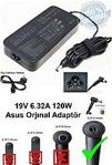 ASUS 19V 6.32A ADAPTÖR 120W ORJİNAL