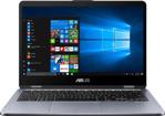 Asus VivoBook Flip 14 TP410UR-EC157T i5-8250U 4 GB 256 GB SSD GT930MX 14" Full HD İkisi Bir Arada Notebook