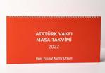 Atatürk Vakfı Masa Sümen Takvimi 2022