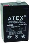 Atex Ax-604 6V 4Ah Bakımsız Kuru Akü