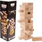 Attackwooden Graditi Jenga Ahşap Denge Oyunu 54 Parça