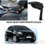 AutoEN Fiat Grande Punto 2006-2011 Kol Dayama Kolçak Siyah Delme Yok!