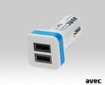 Avec Av-M631 12V-Usb Araç Şarj Cihazı + Av-W106A Ip5/Ip6 Kablo Seti