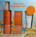 Avene Emulsion Spf 50+ 50 ml + Sprey Spf 50+ 200 ml + After Sun 50 ml Güneşten Korunma Seti