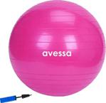 Avessa 65 Cm Pompalı Pembe Pilates Topu