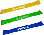 Avessa Latex Aerobik Band 3 Lü Set Hafif Orta Sert