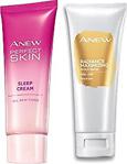 Avon Anew Perfect Skin Gece Yüz Kremi Ve Radiance Maximising Gold