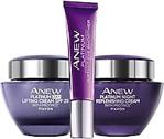 Avon Anew Platinum Gece Gündüz Yüz Kremi Ve Göz Pürüzsüzlüğü Kremi Paketi