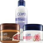 Avon Care Gül Shea Özlü Ve Kakao E Vitaminli Yüz Kremi 3'Ü 1 Arada Yüz Temizleyici Paketi