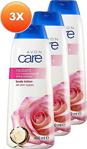 Avon Care Gül Ve Shea Özlü Vücut Losyonu 400 Ml. Üçlü Set