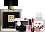 Avon Little Black Dress Kadın Parfüm Ve Kaş Bakım Kiti Borel Faberlic Ruj Oje Hediyeli