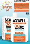 Axwell Sun Care Cream Güneş Kremi Yüksek Koruma 30 Spf 100Ml