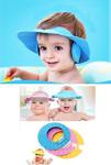Ayarlanabilir Bebek Banyo Şapkası Mavi