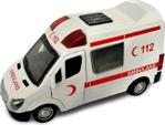 Ayt Ticaret 1:32 Metal Ambulans Çek - Bırak Özellikli