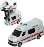 Ayt Tİcaret Oyuncak Robot Ambulans Çekbırak Işıklı Sesli