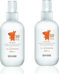 Babe Pediatric Sunscreen Spf 50 200 ml 2'li Kofre Çocuk Güneş Spreyi