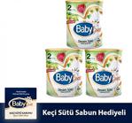 Baby Goat 2 Organik Zeytinyağlı Keçi Sütü 3'Lü 350 Gr