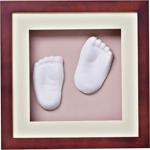 Baby Memory Prints El Ve Ayak İzi 3D Çerçeve Ceviz