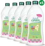 Baby 'S Green Organik Aloe Veralı 1 Lt 5'Li Bebek Çamaşır Yumuşatıcı