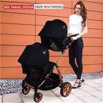 Baby Terra Travel Sistem İkiz Bebek Arabası