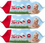 Baby Turco 100 Yaprak 3'lü Paket Islak Mendil