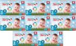 Baby Turco 3 Numara Midi 50'li 8 Paket Bebek Bezi