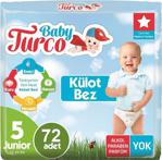 Baby Turco 5 Numara Junior 24'lü 3 Paket Külot Bez