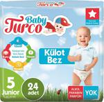 Baby Turco 5 Numara Junior 24'lü Külot Bez