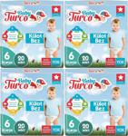 Baby Turco 6 Numara X Large 20'li 4 Paket Külot Bez