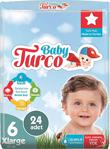 Baby Turco 6 Numara X Large 24'lü Jumbo Paket Bebek Bezi