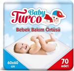 Baby Turco 7'Li 10 Paket Bebek Bakım Örtüsü