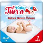 Baby Turco 7'Li Bebek Bakım Örtüsü