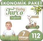 Baby Turco Doğadan 7 Beden Xx Large 112'Li Bebek Bezi