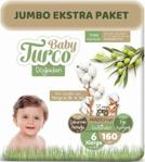 Baby Turco Doğadan Bebek Bezi 6 Beden 16 - 25 Kg 160 Lı