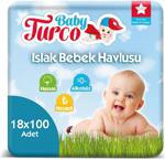 Baby Turco Islak Havlu 18X100'lü