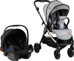 Baby2Go Mc Plus Travel Sistem Bebek Arabası Gri