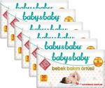 Baby&Baby Kaydırmaz Bantlı 30'Lu 6 Paket Bebek Bakım Örtüsü
