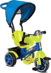 Babyhope 121 Bobo Speed Tenteli Sarı-Mavi 3 Tekerlekli Bisiklet