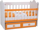 Babyhope 900 İki Çekmeceli Asansörlü 60x120 Beşik