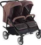 Babyhope Bh-3077 City Twin İkiz Kahverengi Bebek Arabası