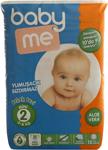 Baby&Me Aloe Vera 2 Numara Mini 50 Adet Bebek Bezi