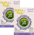 Baby&me Bitkisel Granül 1200 Gr 2\'li Sabun Tozu