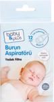 baby&plus Burun Aspiratörü 12 Adet Yedek Filtre