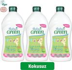 Baby\'s Green Organik Aloe Veralı Kokusuz 500 Ml 3\'lü Biberon Temizleyici